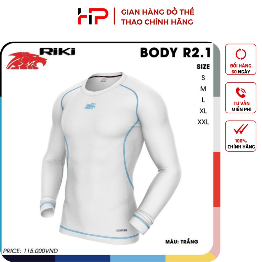 Áo đá bóng,đồ đá banh body RIKI R2.1 cao cấp chuẩn thi đấu thấm hút mồ hôi cực đẹp – H.P SPORTS