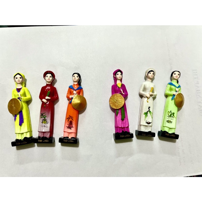 Bộ cô gái 3 miền dính nam châm