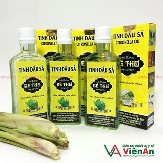 Combo 3 chai tinh dầu sả Bé Thơ 50ml