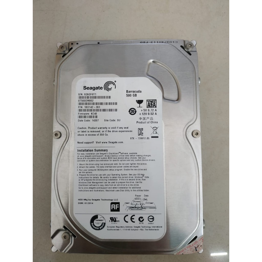 Ổ Cứng Ngoài 500gb Seagate Hdd