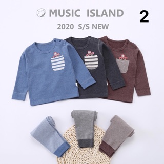 Bộ đồ thu đông Music Land