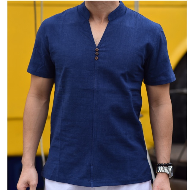 Áo đũi cổ chui màu Tím than