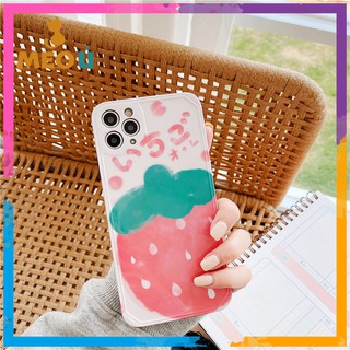 Ốp iphone dâu tây iphone 7/8/7plus/8plus/x/xs max/11/11 pro/11 pro max - ốp iphone