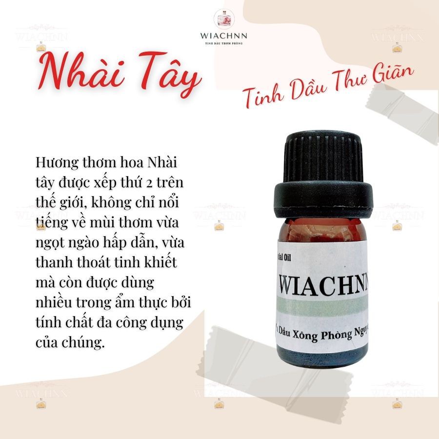 Tinh Dầu Thiên Nhiên Nguyên Chất SWEET HOME Thơm Phòng khử mùi tán hương xông phòng giúp thư giãn X5ml