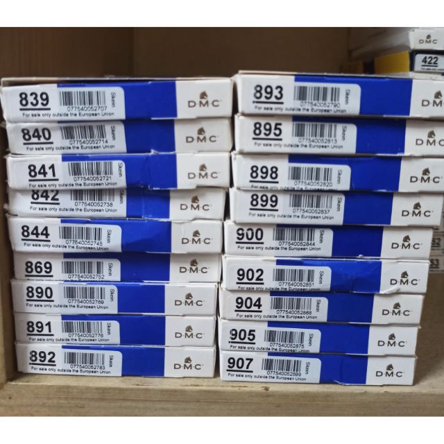 Chỉ thêu DMC chính hãng Pháp . Chọn theo mã màu.