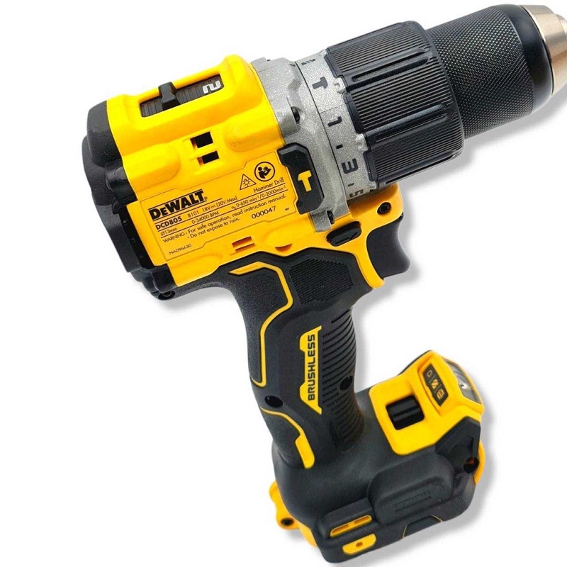 Máy khoan động lực dùng pin 20V DEWALT DCD805N  - Bảo hành chính hãng 36 Tháng