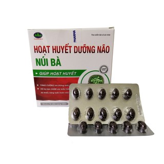 HOẠT HUYẾT DƯỠNG NÃO NÚI BÀ - Thực phẩm chức năng - Giúp hoạt huyết, tăng cường lưu thông máu.