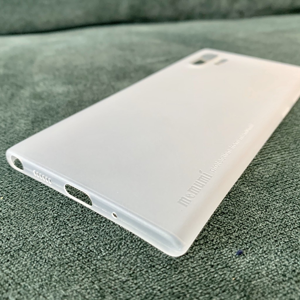 Ốp lưng Galaxy Note 10 Plus Memumi slim 0.3mm siêu mỏng nhám