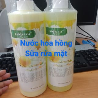 Nước hoa hồng & sữa rửa mặt hoa cúc