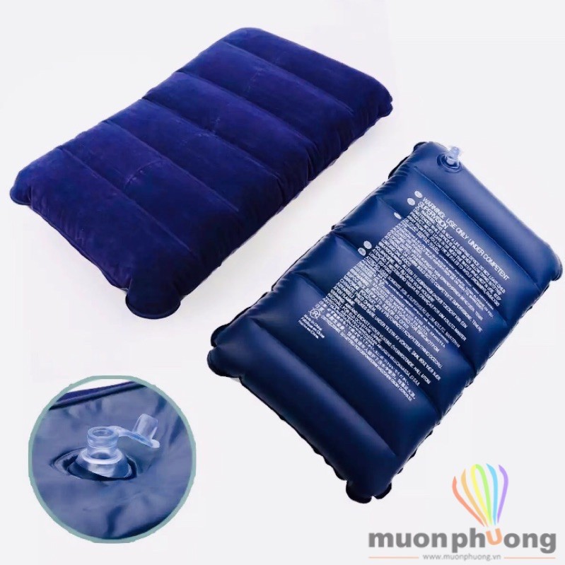 [FRSHIP 20K] Gối hơi văn phòng du lịch dã ngoại PVC - MUÔN PHƯƠNG SHOP | BigBuy360 - bigbuy360.vn
