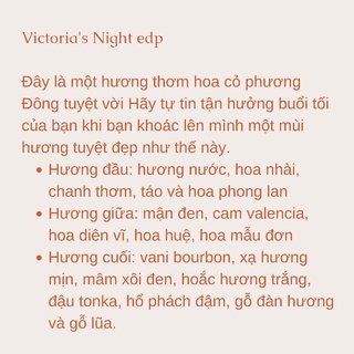 VIC SECRET NIGHT - Nước hoa mini 20ml