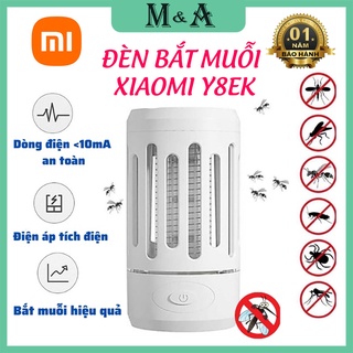 Đèn bắt muỗi thông minh Xiaomi đa năng Cleanfly Y8EK 1200mAh kiêm đèn ngủ hình trụ, diệt công trùng ruồi tự động