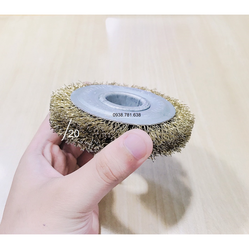 Bánh Cước Thép 100x20x25.4 Nắp 75