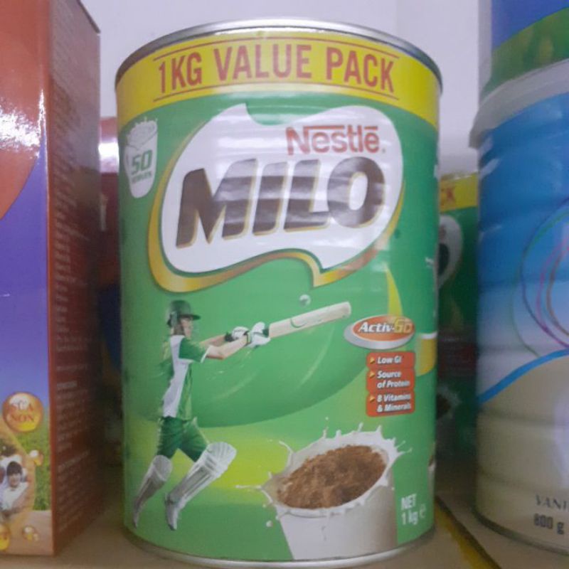 sữa milo Úc hộp 1kg