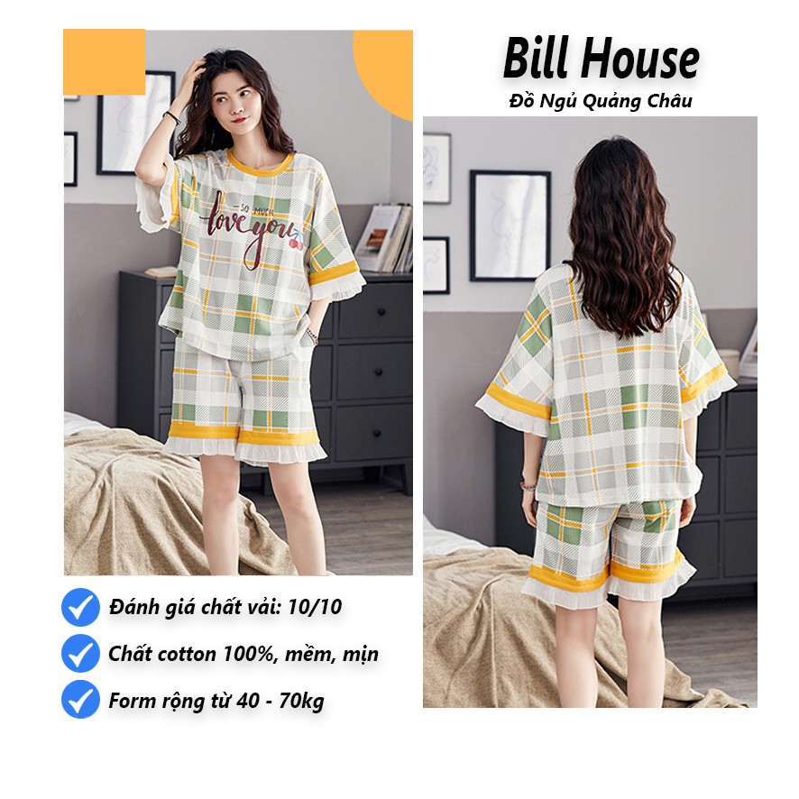 Bộ Ngủ Hoạt Hình Chất Cotton Cực Mát Trend 2021 BC10 | BigBuy360 - bigbuy360.vn