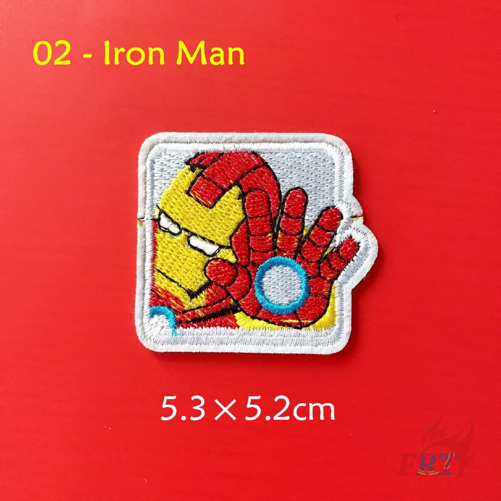 Miếng thêu trang trí quần áo bé hình anh hùng marvel DIY（☸ Marvel - Superhero Patch ☸）