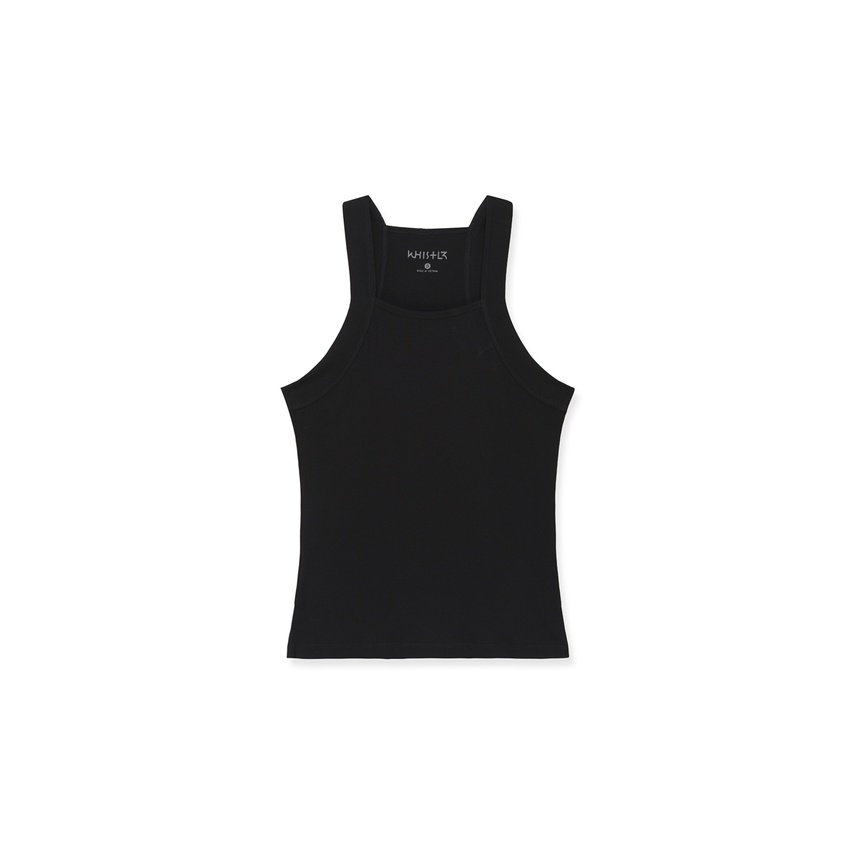 Áo Sát Nách Nam Ba Lỗ Body Tanktop 03 Cổ Vuông Chất Liệu Cotton Tập Gym Chạy Bộ Hai Màu Đen Trắng Trơn WHISTL3