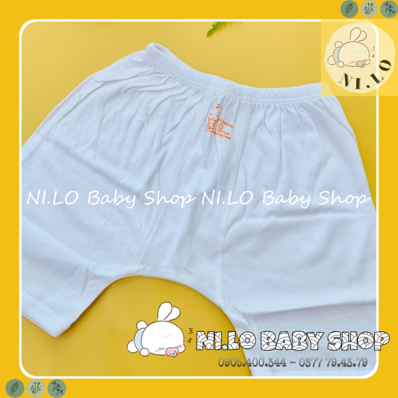 (Hàng chuẩn loại 1) Quần đùi mặc bỉm BabyMoon, chất vải cotton 100% cao cấp mềm mịn, thoáng mát