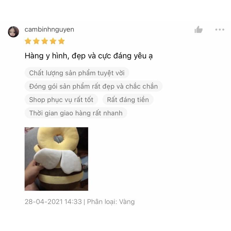 Gối Bảo Vệ Đầu Và Lưng Giúp Bé Tập Đi An Toàn, Thoáng Khí Dành Cho Bé Tập Đi, Hình Balo Thú Cực Đẹp, Chất Lượng Cao Cấp