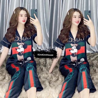 ( GIÁ HUỶ DIỆT ) ĐỒ BỘ LỤA/ SATIN HÀN CAO CẤP