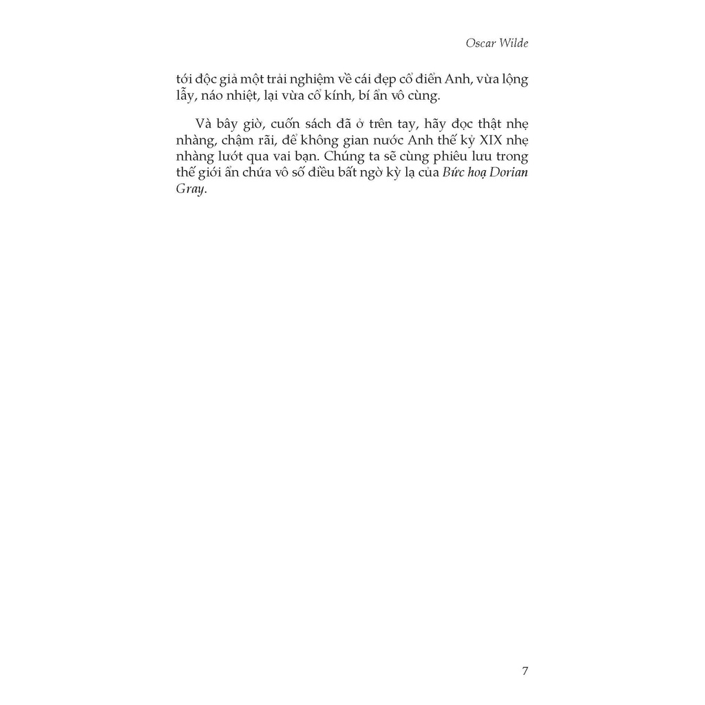 Sách- Bức Họa Dorian Gray - Oscar Wilde