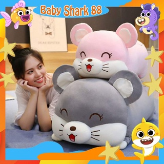 Gấu Bông Chuột Hamster, Gối Ôm Chuột Siêu Dễ Thương, Bông Cao Cấp