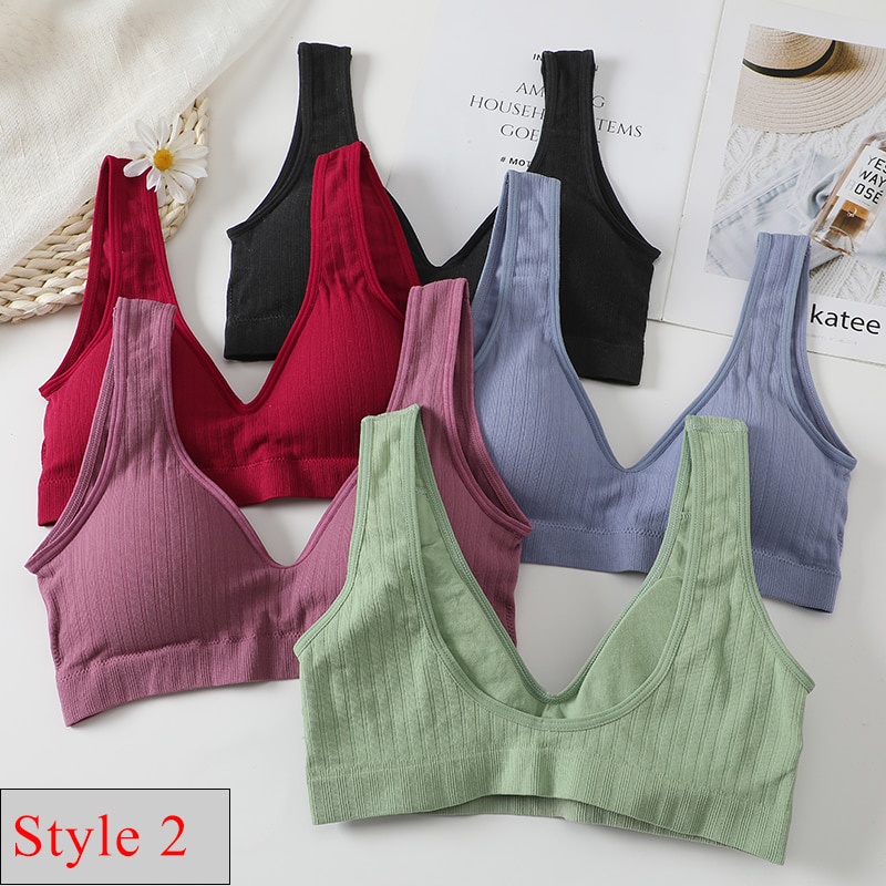 Áo lót TAKETALK không gọng cổ chữ V gợi cảm cho nữ tùy chọn màu sắc