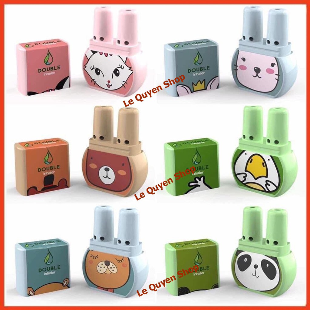 Ống Hít Đôi Thông Mũi Double Inhaler Thái Lan
