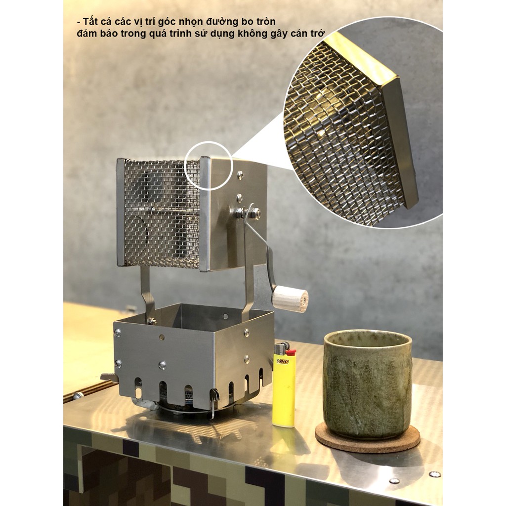 Lồng rang cà phê tại nhà MiNi - Coffee roaster