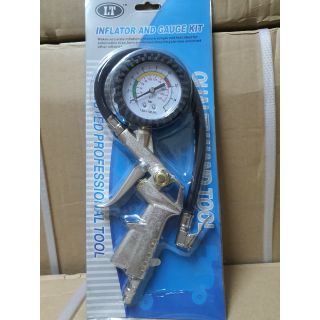 Dụng cụ bơm lốp xe có đồng hồ đo áp .chất lượng giá tốt