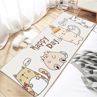 Thảm lau chân, chùi chân trải sàn phòng bếp, phòng ngủ hình 3D chống trơn trượt siêu thấm hút 88201 Shop Siêu Rẻ 88