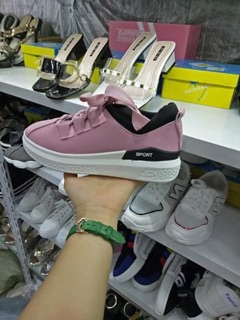 Giày sport nơ hồng (Combo 1 ri)