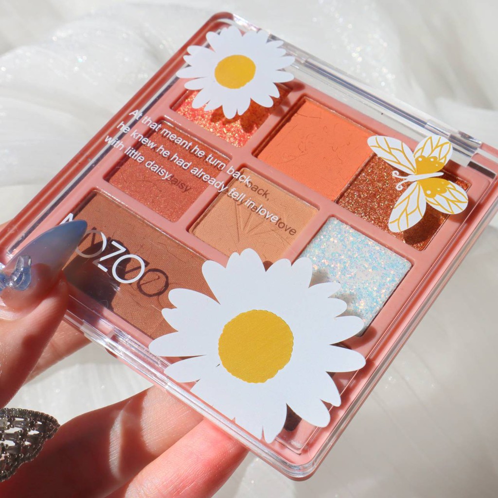 Phấn mắt🍑FREESHIP🍑Bảng Phấn Mắt trang điểm Nhũ Cao Cấp 8 Ô Nozo Cúc Họa Mi | BigBuy360 - bigbuy360.vn