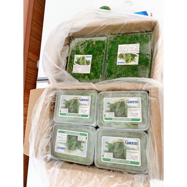 Salad rong biển trộn mè nhật bản Nissi 1kg