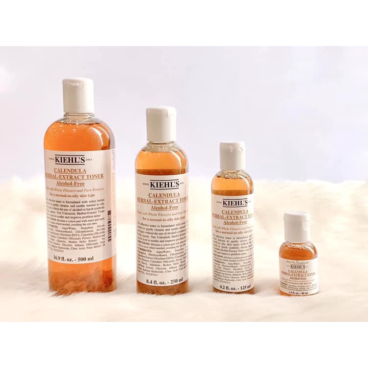 Toner Hoa Cúc Calendula Herbal Extract Alcohol-Free Toner