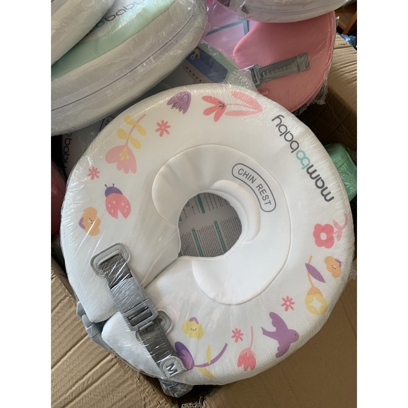 Phao bơi đỡ cổ chống lật Mambobaby cho bé sơ sinh đến 8 tháng không bơm hơi