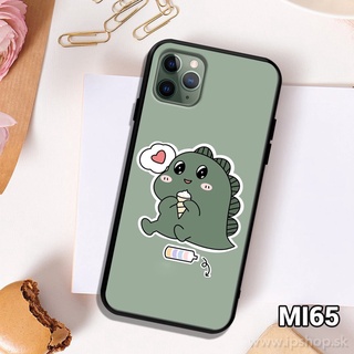 Ốp lưng điện thoại iphone 11/ 11 pro/ 11 pro max/ iphone 12/ 12 pro/ 12 pro max in hình chú khủng long xanh