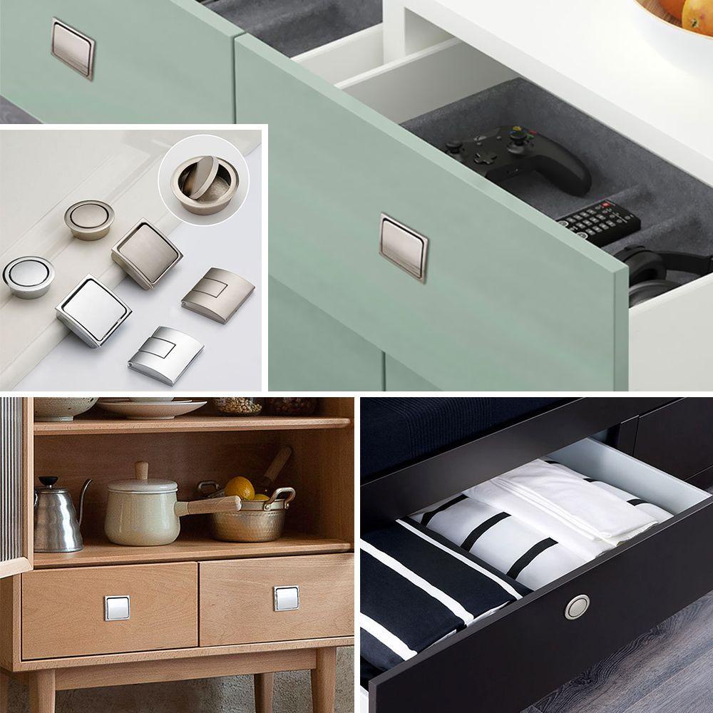 SUENIN Bộ 2 Tay Nắm Cửa Lật Bằng Hợp Kim Kẽm