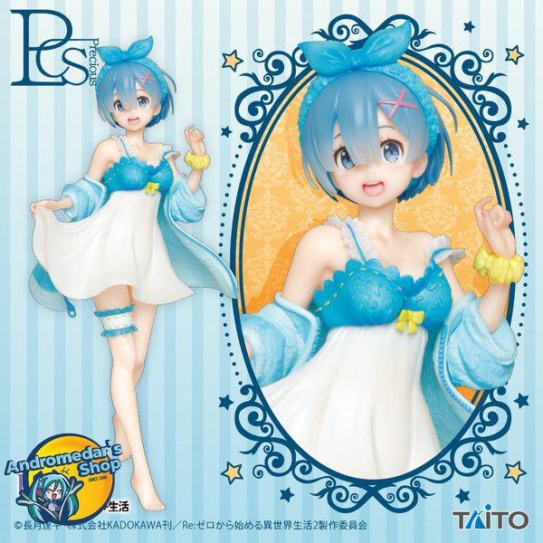 [Taito] Mô hình nhân vật Rem - Precious Figure - Room Wear Ver. Limited