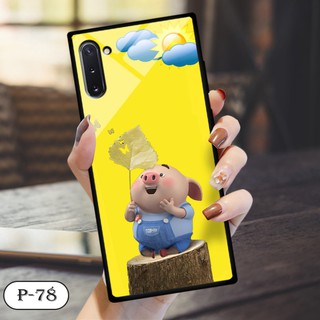Ốp kính in hình cute samsung note 10
