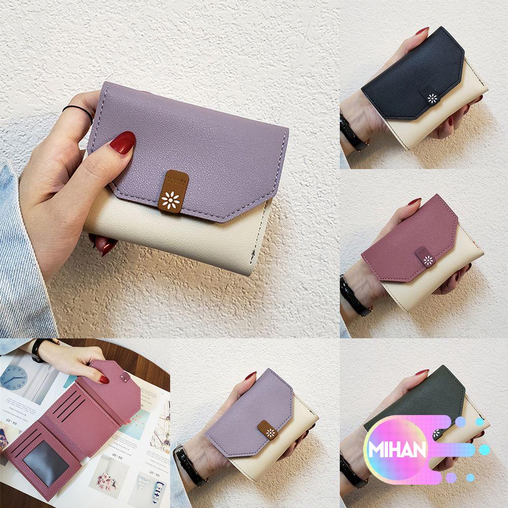 Ví Da PU Mini Dáng Vuông Nhiều Màu Sắc Dành Cho Nữ MIHAN1