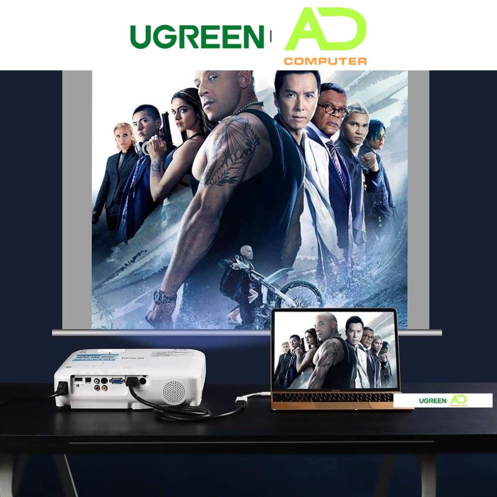 Cáp chuyển USB-C sang Displayport UGREEN MM130 40372 - Hàng phân phối chính hãng - Bảo hành 18 tháng