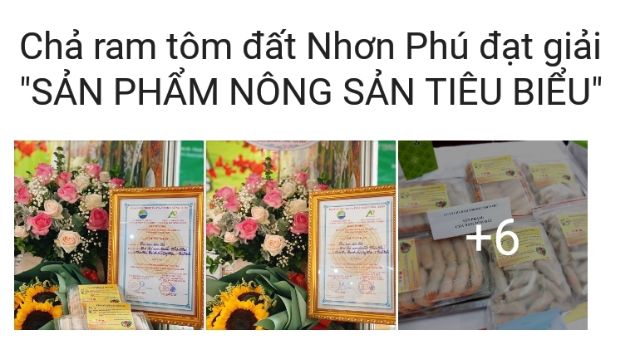 500g CHẢ RAM TÔM ĐẤT BÌNH ĐỊNH LOẠI NGON NHÂN 2 TÔM NHỎ (Mua nhiều giảm giá)