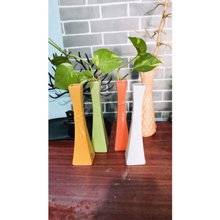 Bình cắm hoa gốm sứ mini (cao 13-15cm, miệng 2cm)
