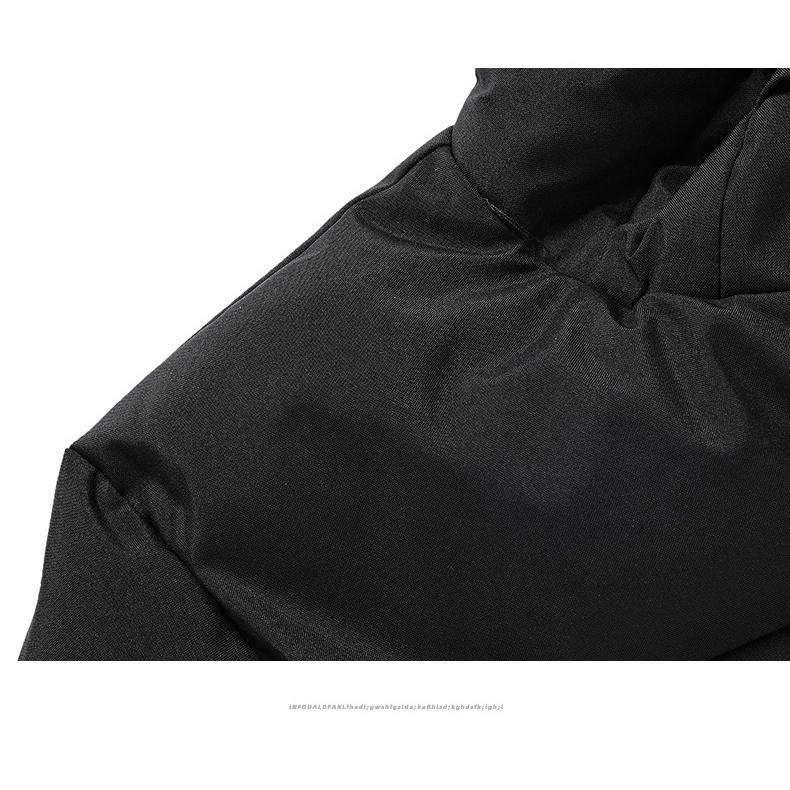 Adidas Thời Trang Mùa Đông Áo Khoác Nam Xuống Áo Khoác Nhiệt Dày Áo Tuyết Đen Parka Nam Ấm Áp Áo Khoác Ngoài