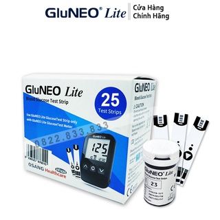 Que thử đường huyết GluNeo lite hộp