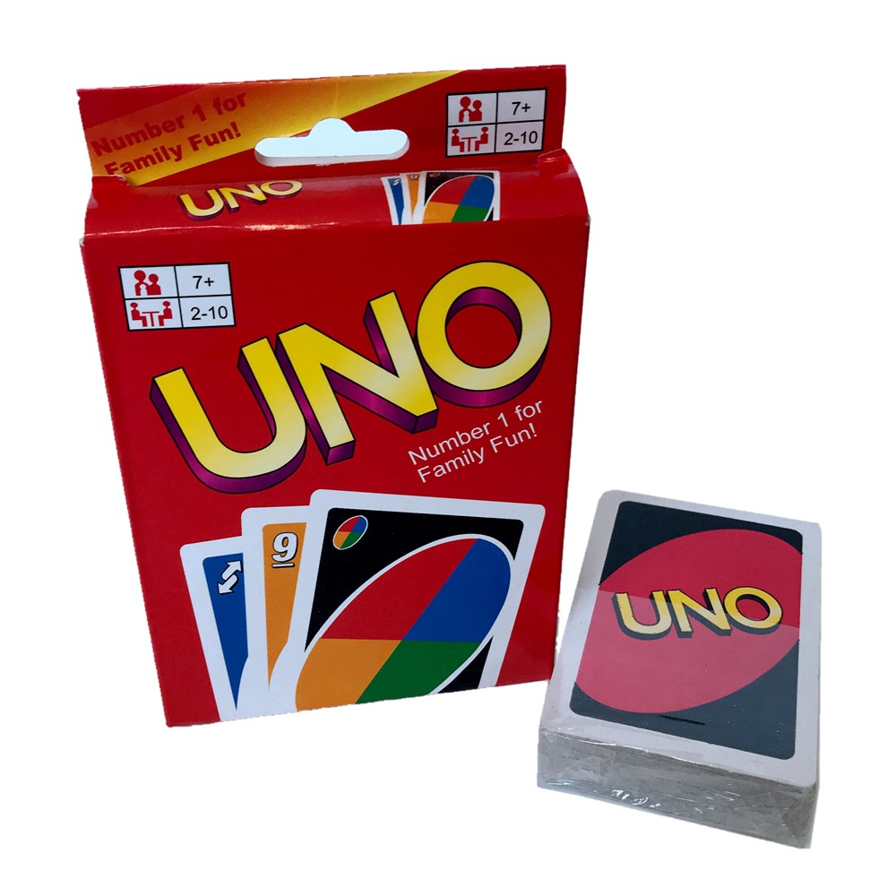 Bộ bài trò chơi Uno Classic, Wild, Skip Bo, Flip, Phase 10, DOS, BTS, Harry Porter,Super Mario - bìa cứng cao