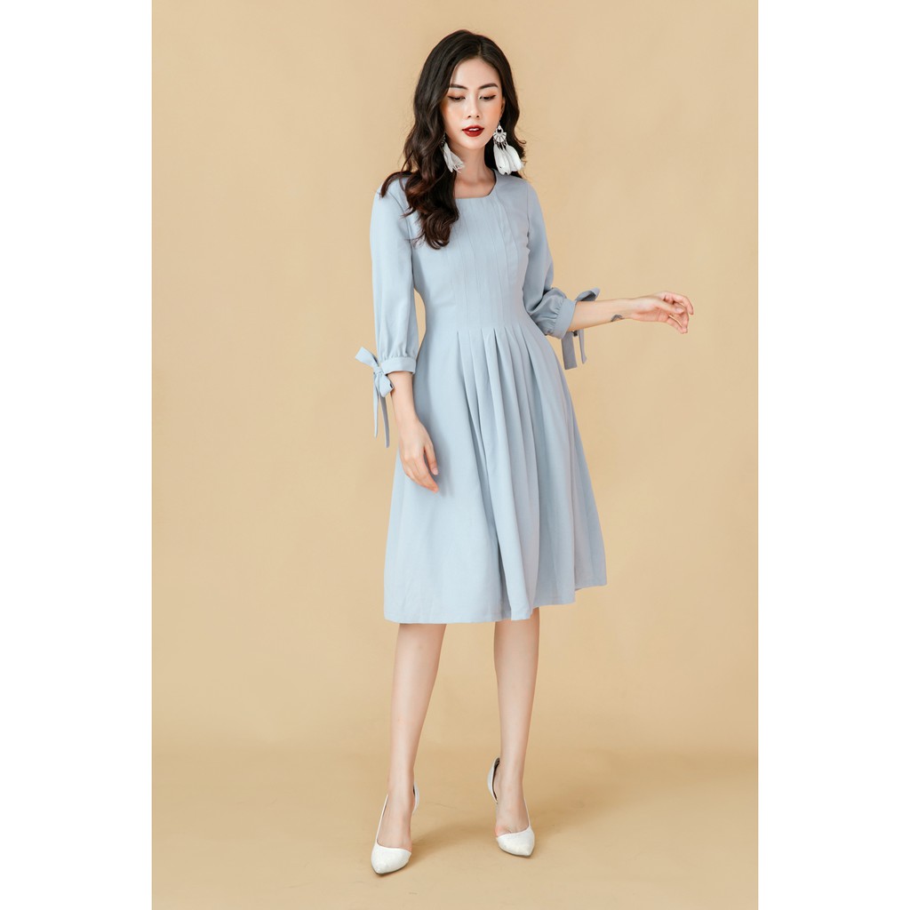 Đầm dài tay lửng bầu ly - 20Again