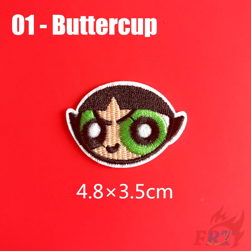 ☸ Cartoon：The Powerpuff Girls - Head Portrait Patch ☸ 1Pc Diy Sew on Iron on Badges Patches