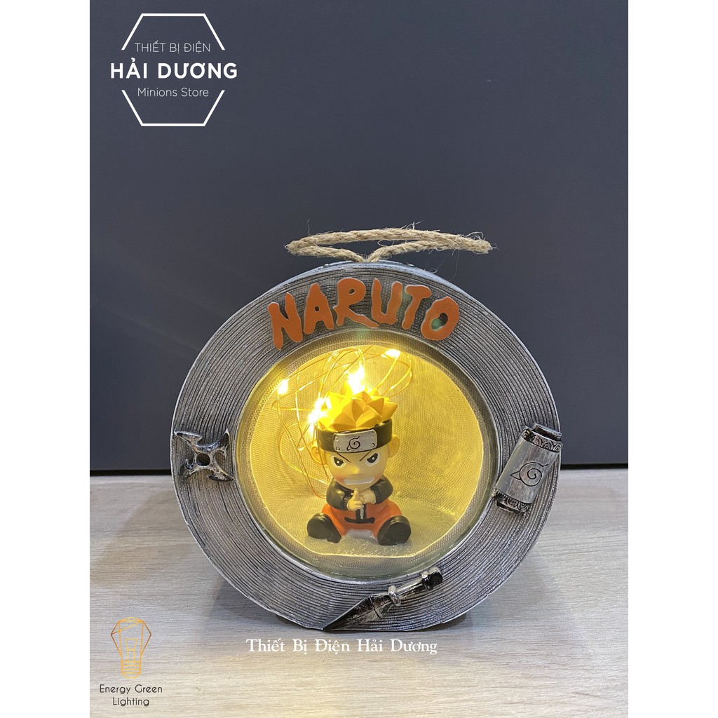 Đèn Ngủ Đèn decor trang trí siêu dễ thường Naruto Sasuke - Trang trí căn phòng phong cách vintage tiết kiệm giá rẻ